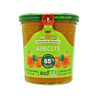Les Comtes de Provence Confiture d'abricot bio 350g - 8101